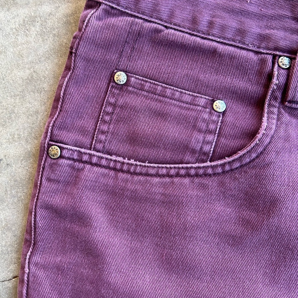 Union Bay Purple Denim Shorts - Picture 8 of 8
